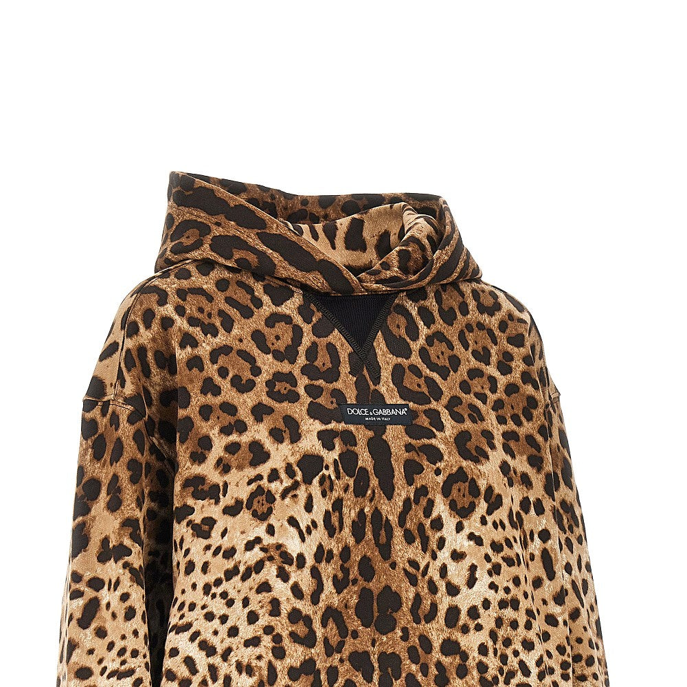 Dolce&Gabbana Women Leo-Print Hoodie