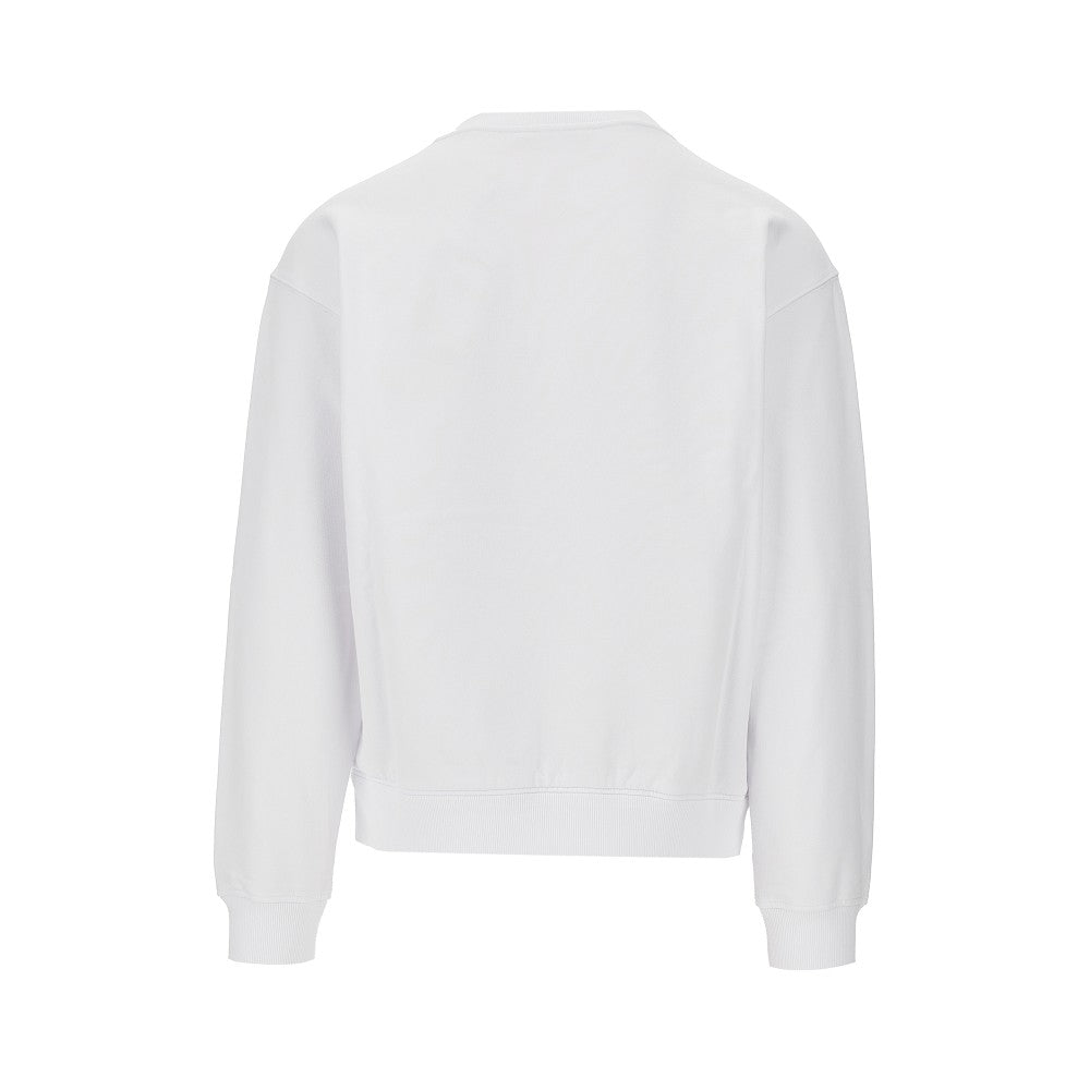 Dolce&Gabbana Men Logo Plate Crewneck Sweatshirt