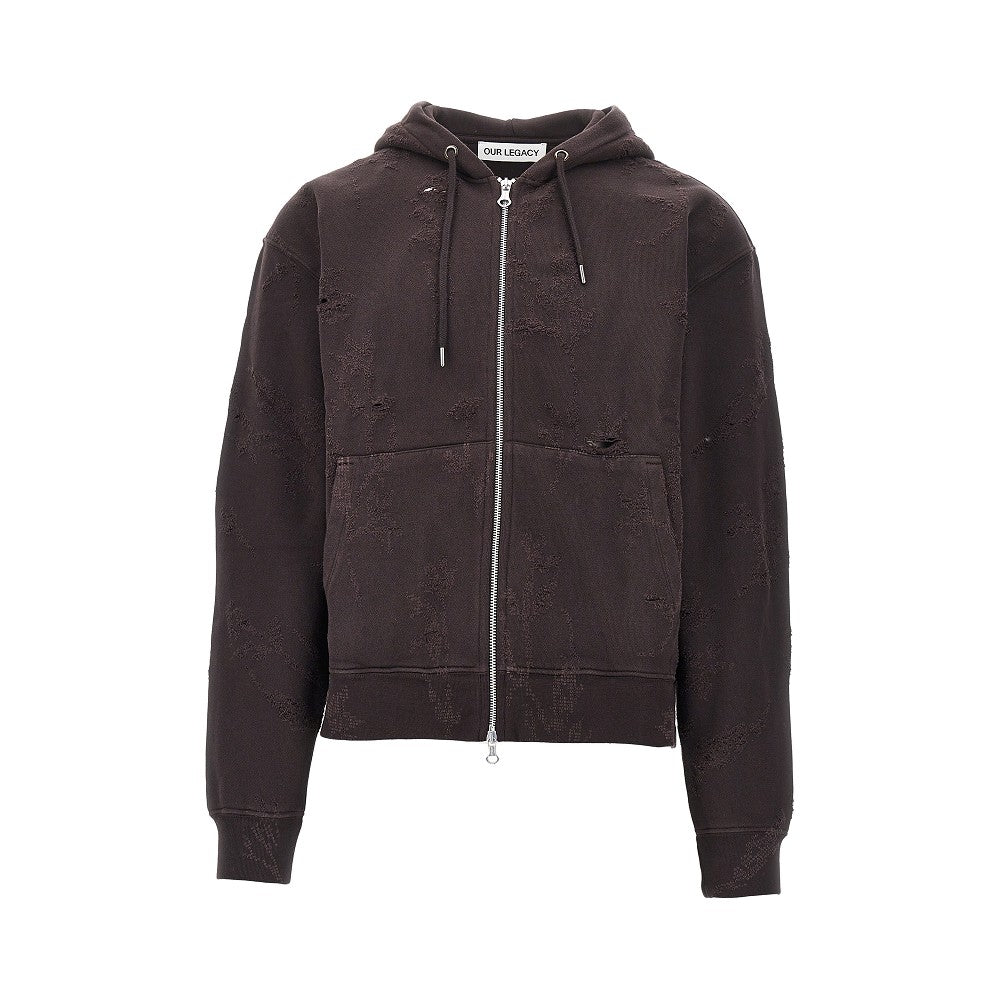 OUR LEGACY Our Legacy Men 'Rascal' Full-Zip Hoodie
