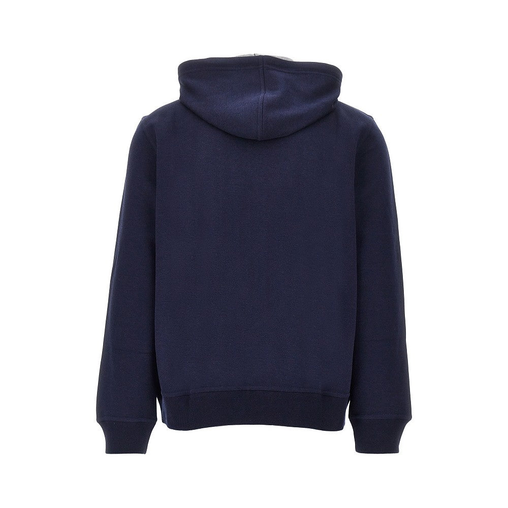 Brunello Cucinelli Men Double Jersey Full-Zip Hoodie