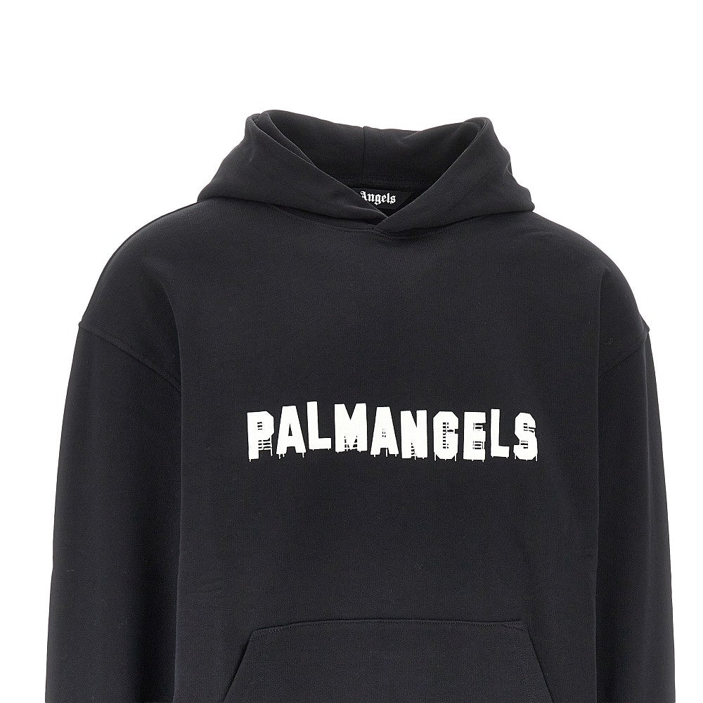 Palm Angels Men 'Palm Hills' Print Hoodie