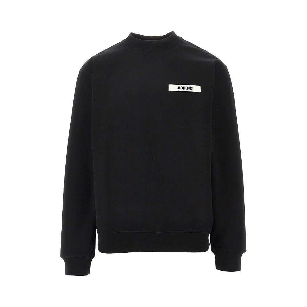 Jacquemus Men 'Gros Grain' Crewneck Sweatshirt