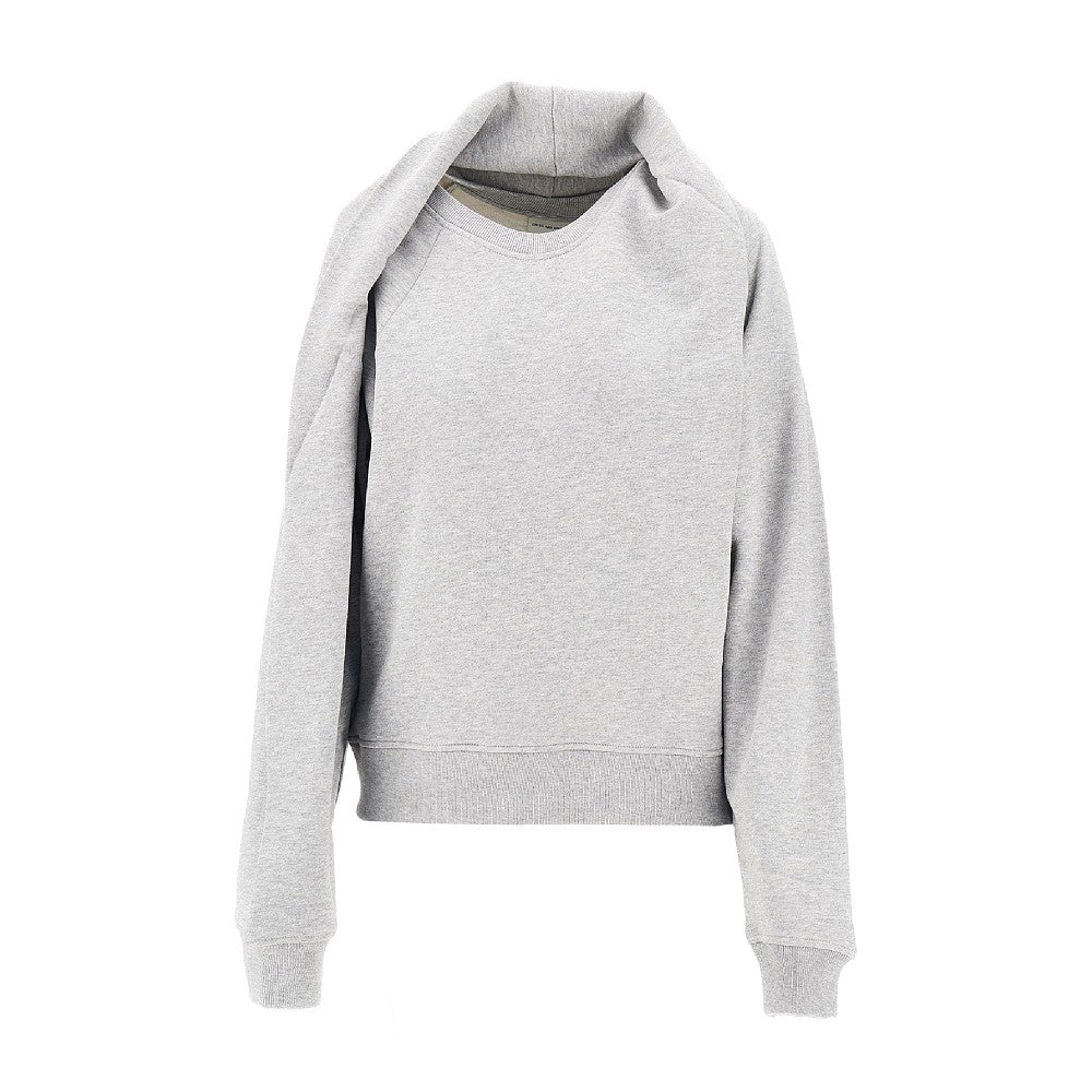 Dries Van Noten Women Draped Crewneck Sweatshirt