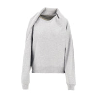 Dries Van Noten Women Draped Crewneck Sweatshirt