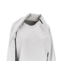 Dries Van Noten Women Draped Crewneck Sweatshirt