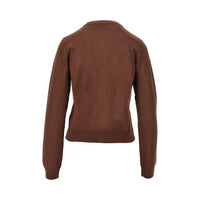 Ganni Women Knitted Cardigan With Diamond Motif