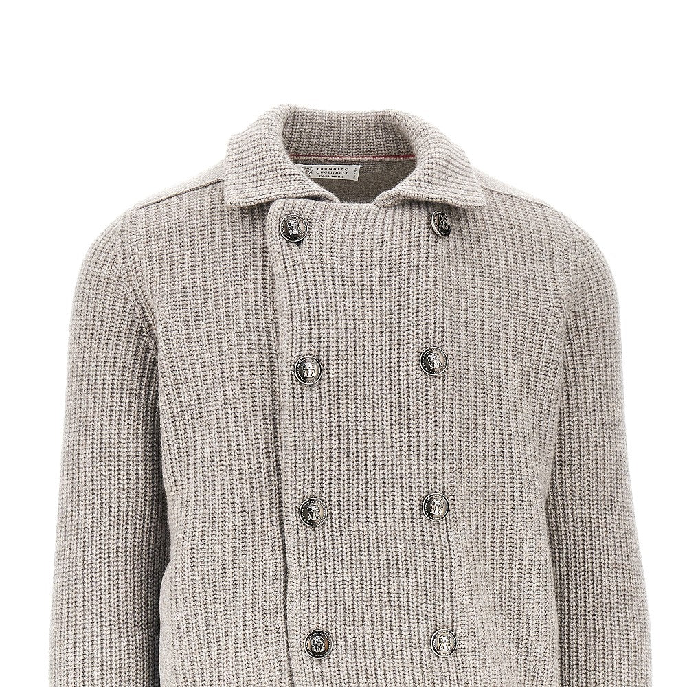 BRUNELLO CUCINELLI Brunello Cucinelli Men Cashmere Double-Breasted Cardigan