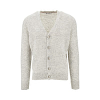 Brunello Cucinelli Men Alpaca And Cashmere Blend Cardigan