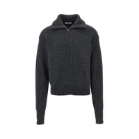 Lemaire Men Virgin Wool Full-Zip Cardigan