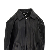 Rabanne Women Nappa Leather Bomber Cape