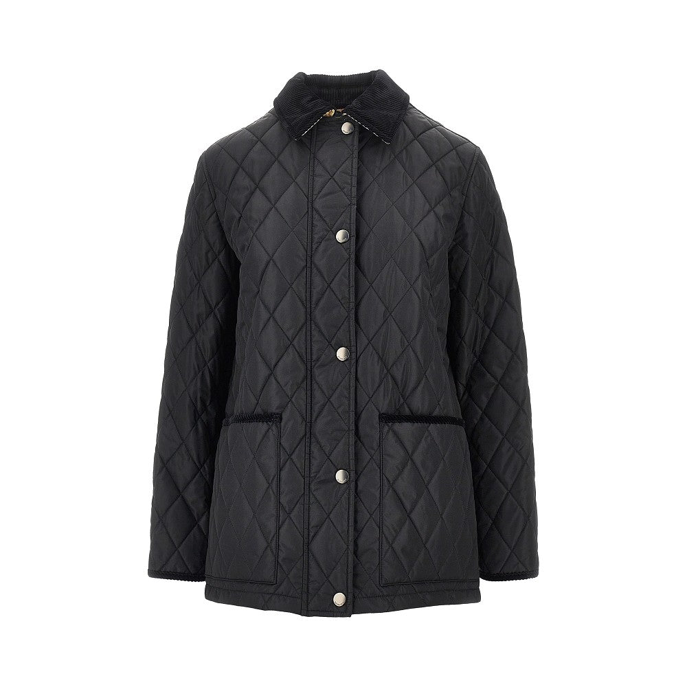 Burberry Women Quilted Nylon Country Jacket