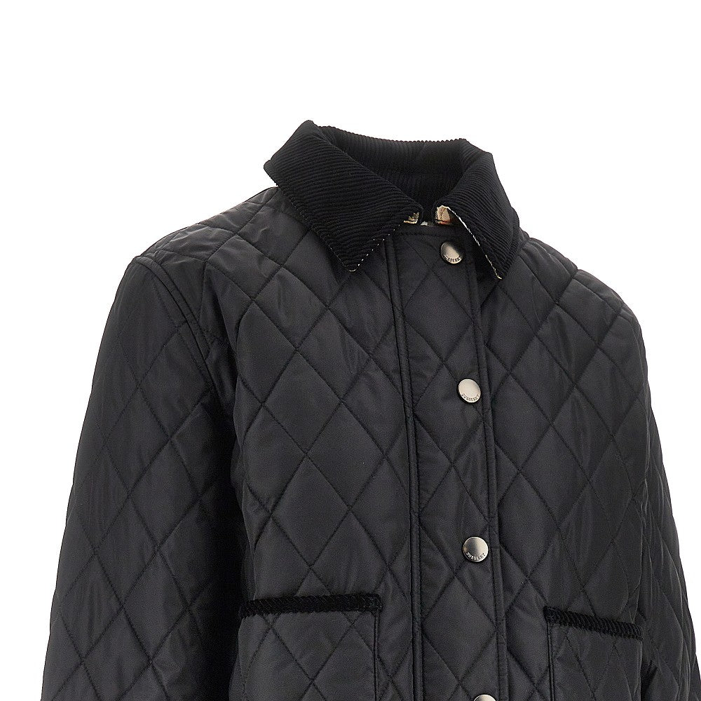 BURBERRY Burberry Women Quilted Nylon Country Jacket