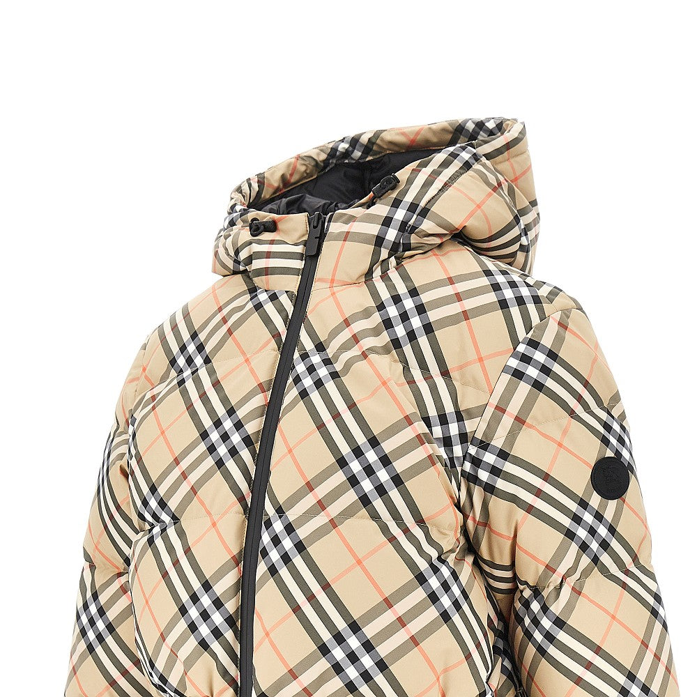 Burberry Women Check Nylon Down Jacket – Bluefly