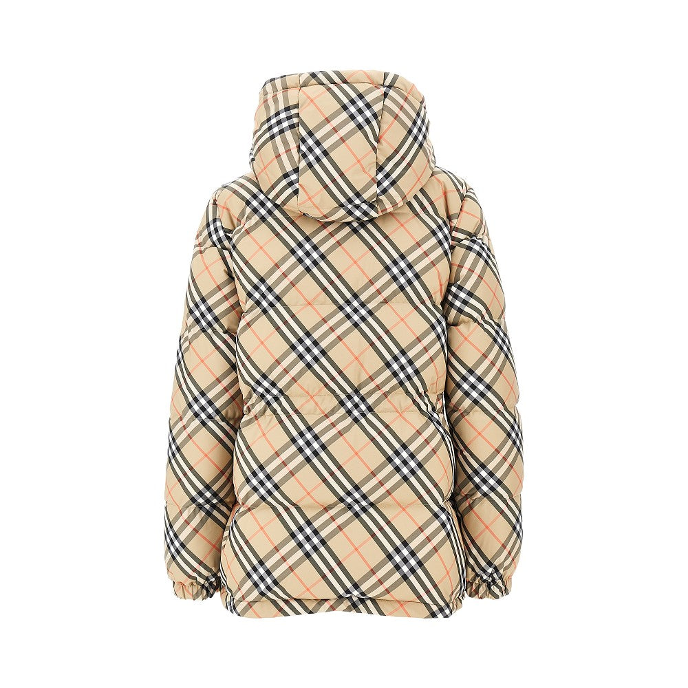 Burberry Women Check Nylon Down Jacket – Bluefly