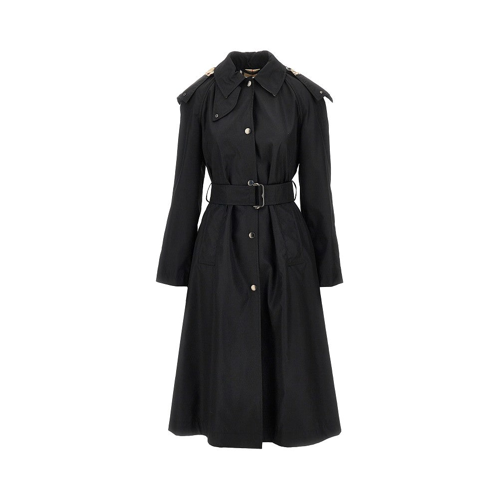 BURBERRY Burberry Women Nylon Gabardine Trench Coat