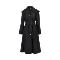 BURBERRY Burberry Women Nylon Gabardine Trench Coat