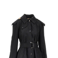 BURBERRY Burberry Women Nylon Gabardine Trench Coat