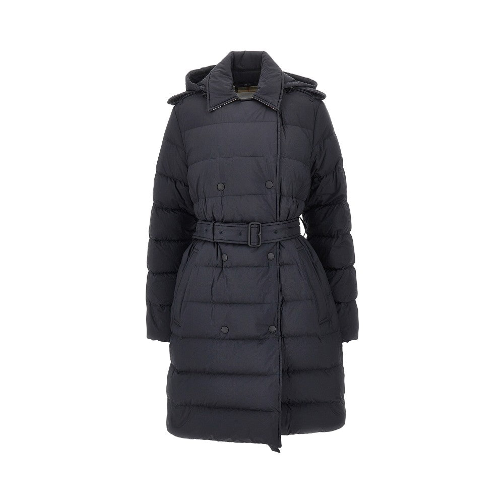 Burberry Women Knee-Length Down Jacket With Belt