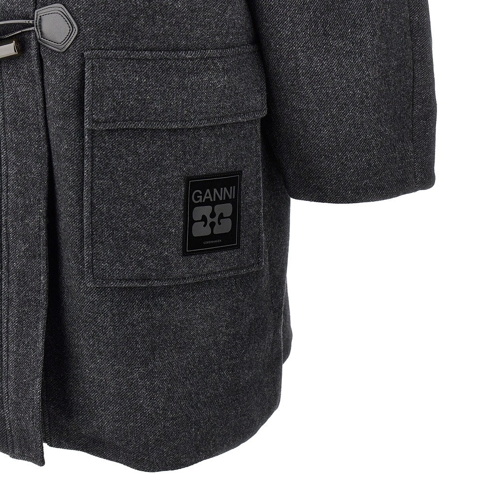 Ganni Women Wool-Blend Coat