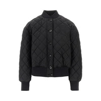 Jil Sander Women Diamond-Quilted Twill Padded Bomber Jacket