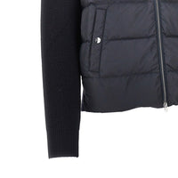 Herno Men Padded Nylon And Wool Cardigan