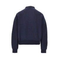 Etro Men Jersey Jacket With Jacquard Arnica Motif