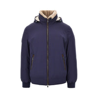 Brunello Cucinelli Men Stretch Nylon Down Jacket