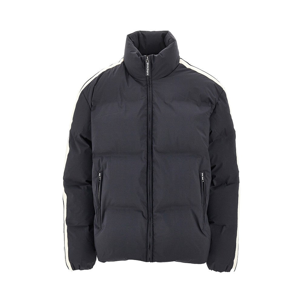 Palm Angels Men Logo Print Track Puffer Jacket