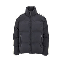 Palm Angels Men Logo Print Track Puffer Jacket