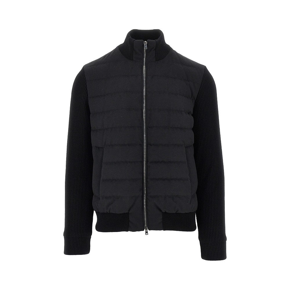 Herno Men 'Resort' Flannel And Knitted Jacket