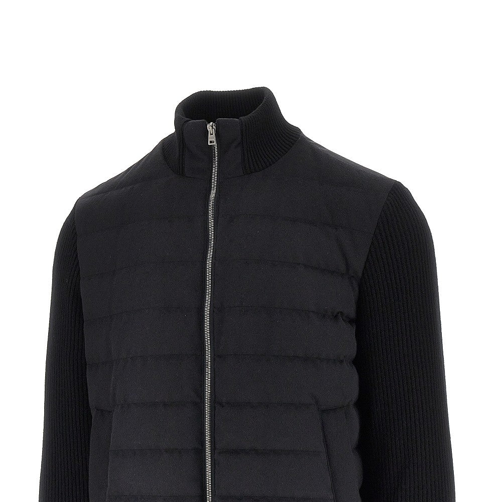 Herno Men 'Resort' Flannel And Knitted Jacket
