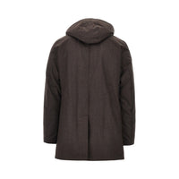 Herno Men Padded Technical Wool Down Jacket