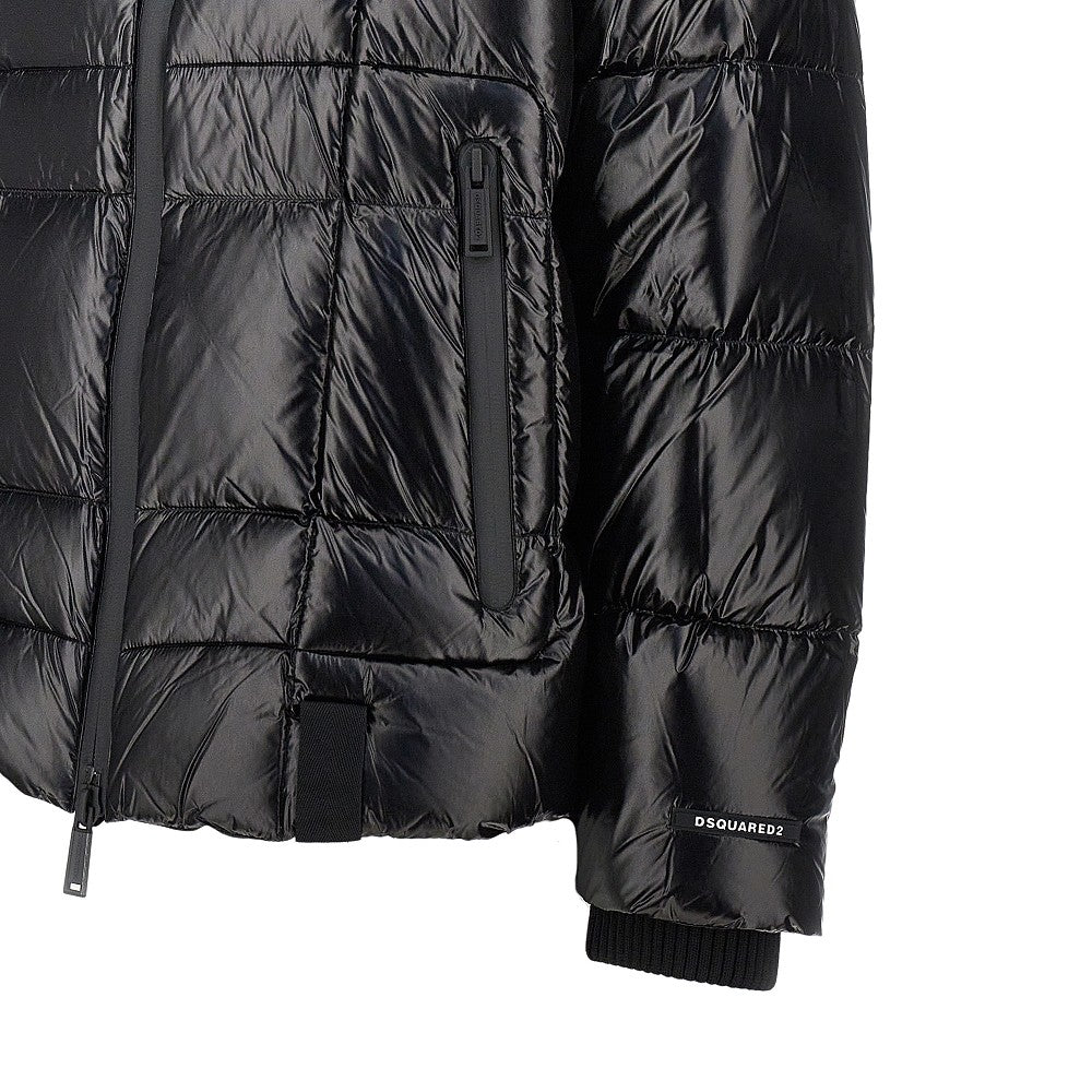 Dsquared2 Men Quilted And Padded Nylon Downjacket