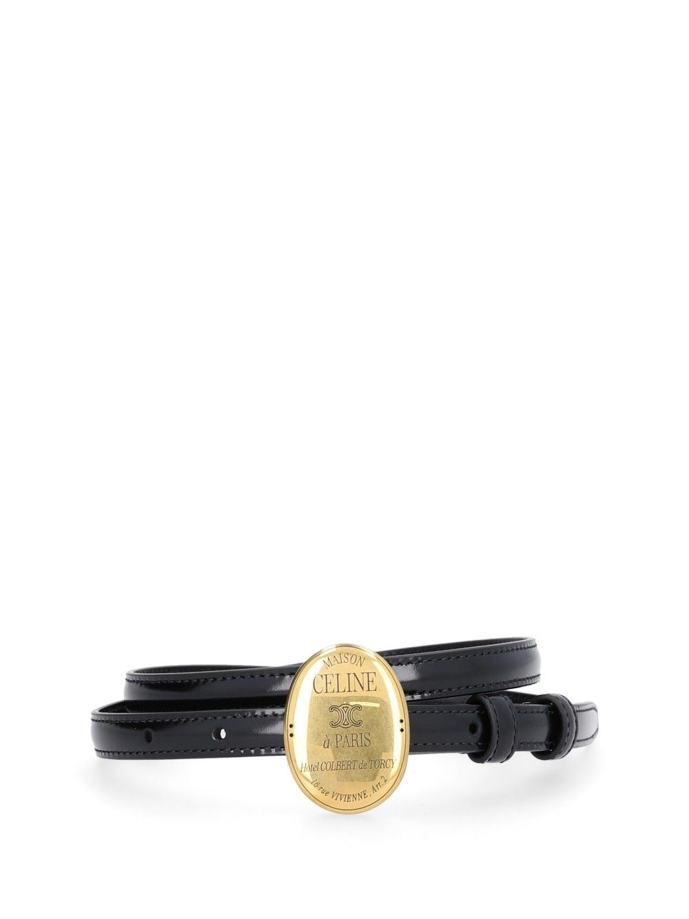 Celine Women Maison Celine Leather Belt