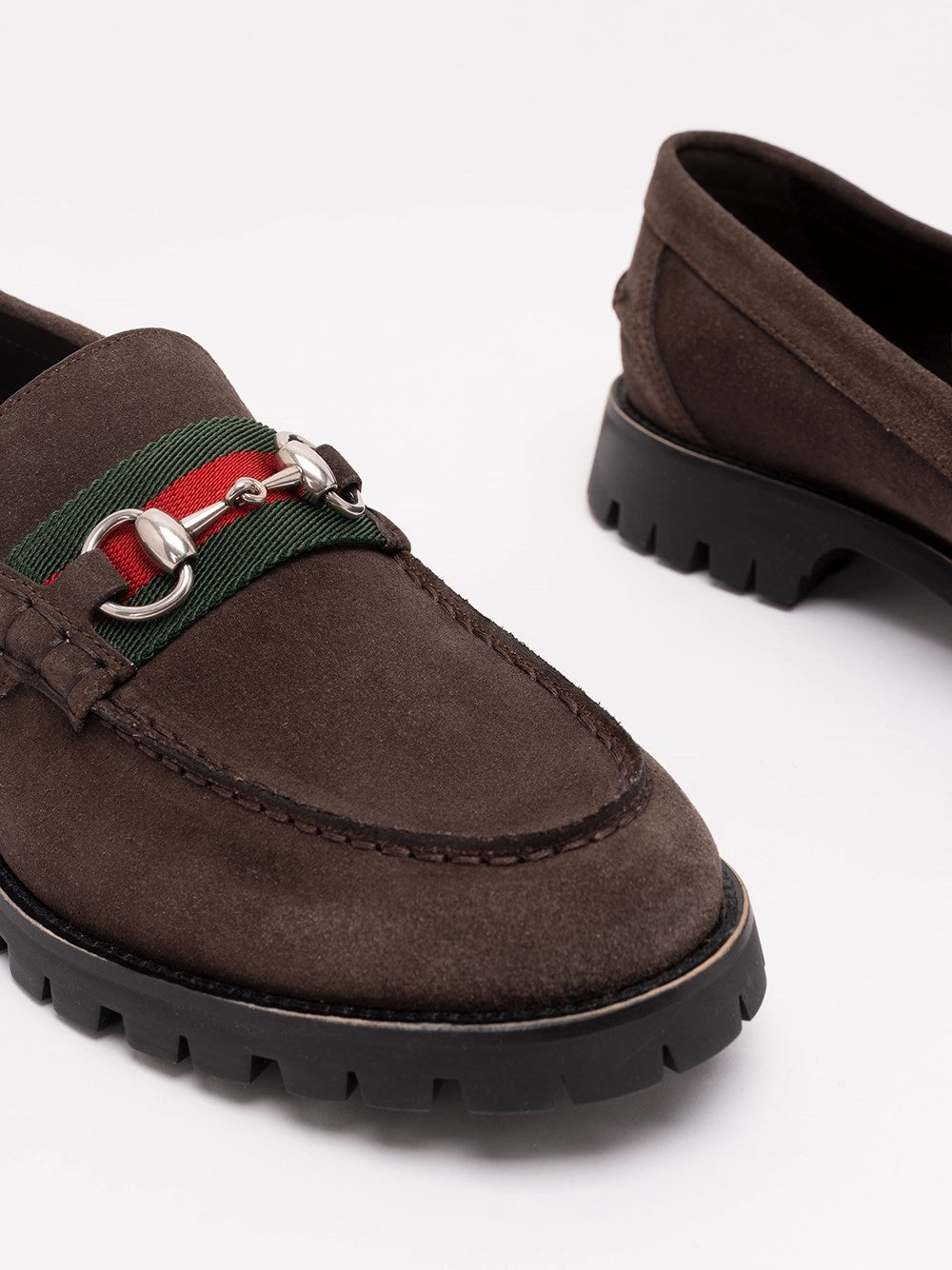 Gucci Gucci Men Loafers With Horsebit And Lug Sole