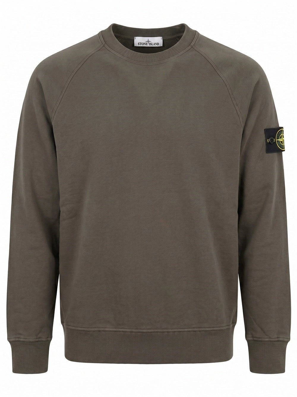 Stone Island Men Organic Cotton Fleece Sweatshirt