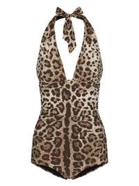 Dolce & Gabbana Women Leopard-Print Swimsuit