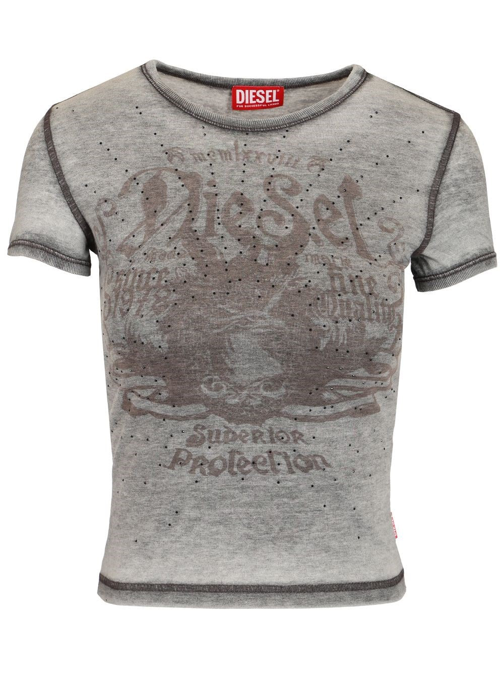 Diesel Diesel Women T-Shirt "T-Uncuties-Long-Aa3"