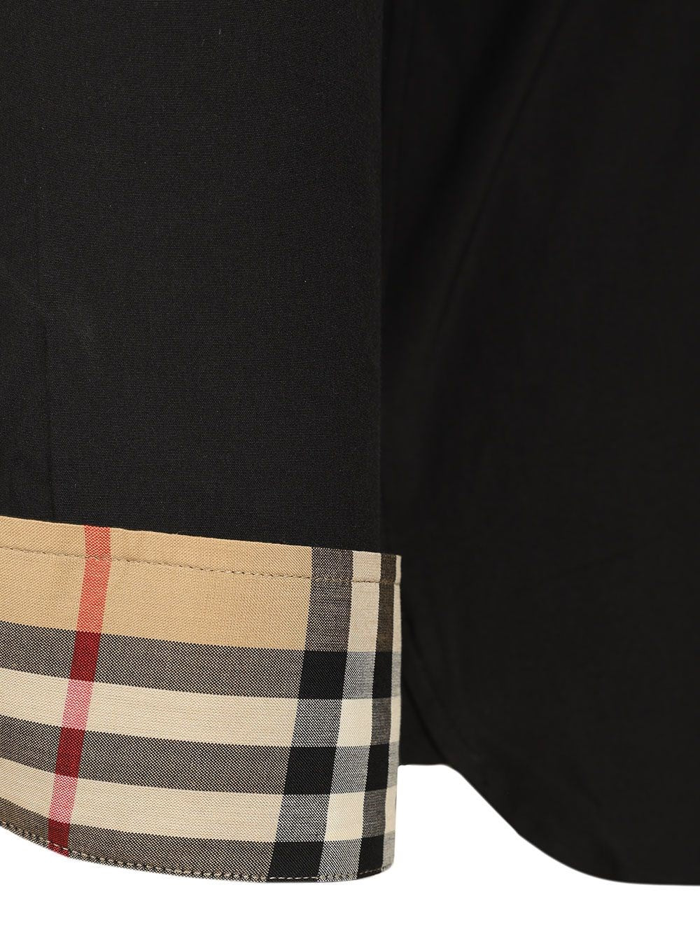 Burberry Burberry Men Slim Fit Shirt In Stretch Cotton