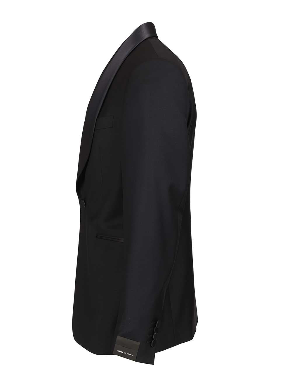 Tagliatore Men "Napoli" Tuxedo In Super 110S Wool