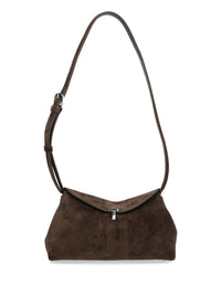 Toteme Toteme Women Suede "T-Lock" Clutch Bag