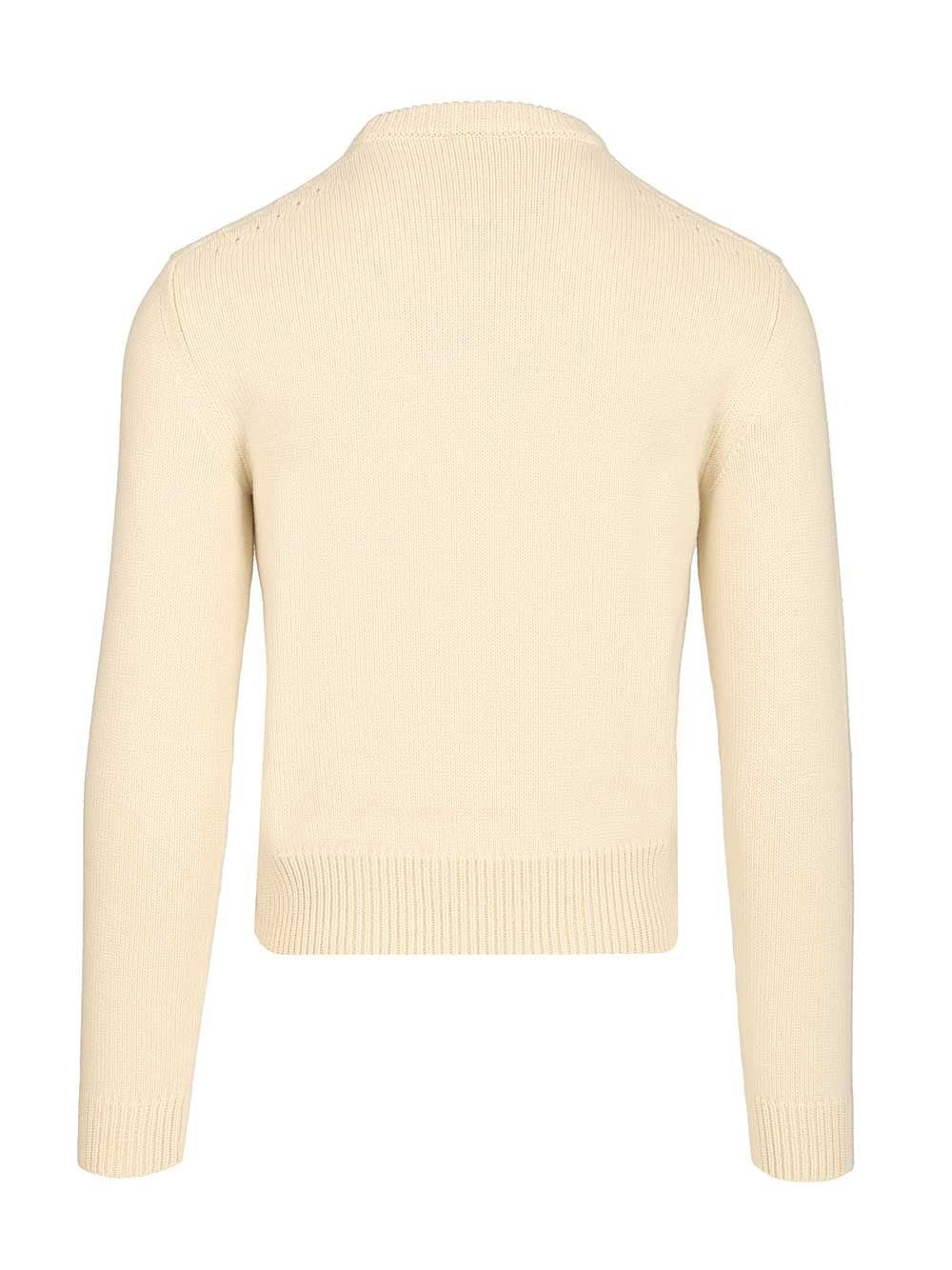 Celine Men Slim-Fit Logo-Intarsia Cashmere Sweater
