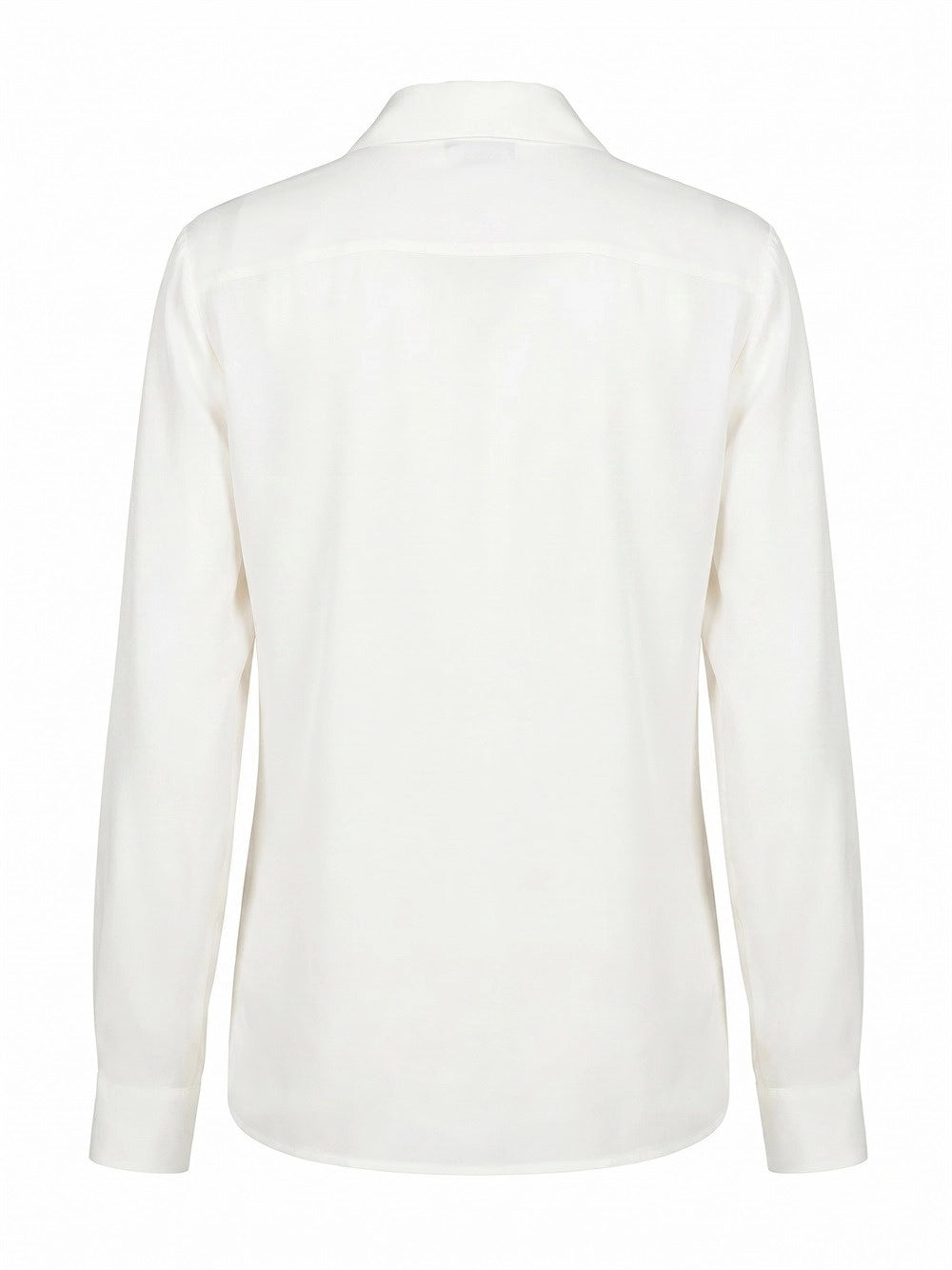 Peserico Women Silk Crepe De Chine Asymmetric Shirt