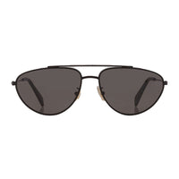 Celine Sunglasses Aviator Full Rim, Matte Black Frame and Smoke Lens CL40077U02A