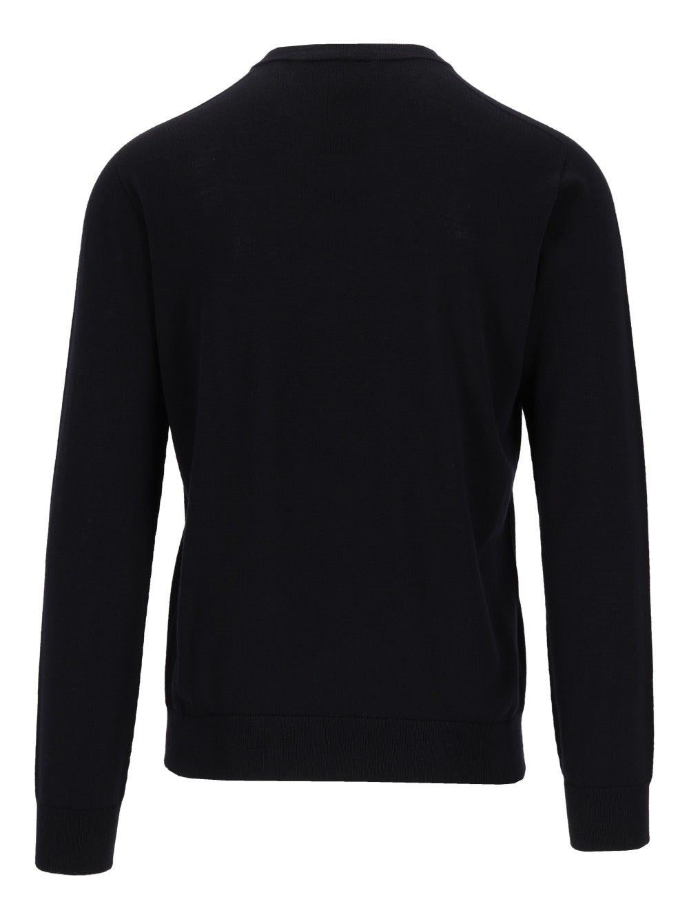 Giorgio Armani Men Crew Neck Wool Sweater