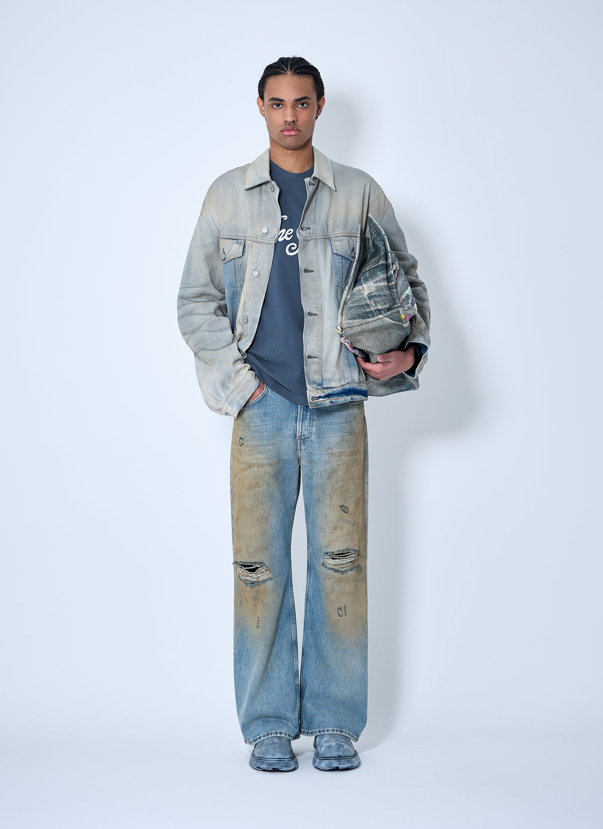 Acne Studios Men 2021M Distressed Jeans