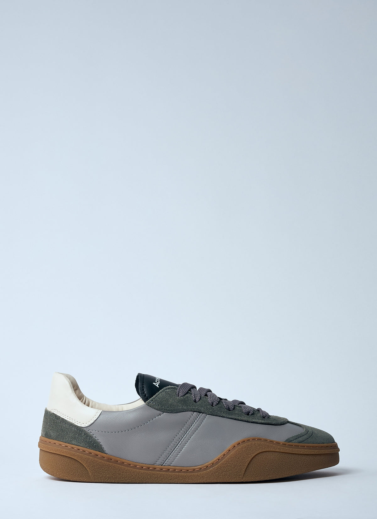 Acne Studios Men Leather Low-Top Sneakers
