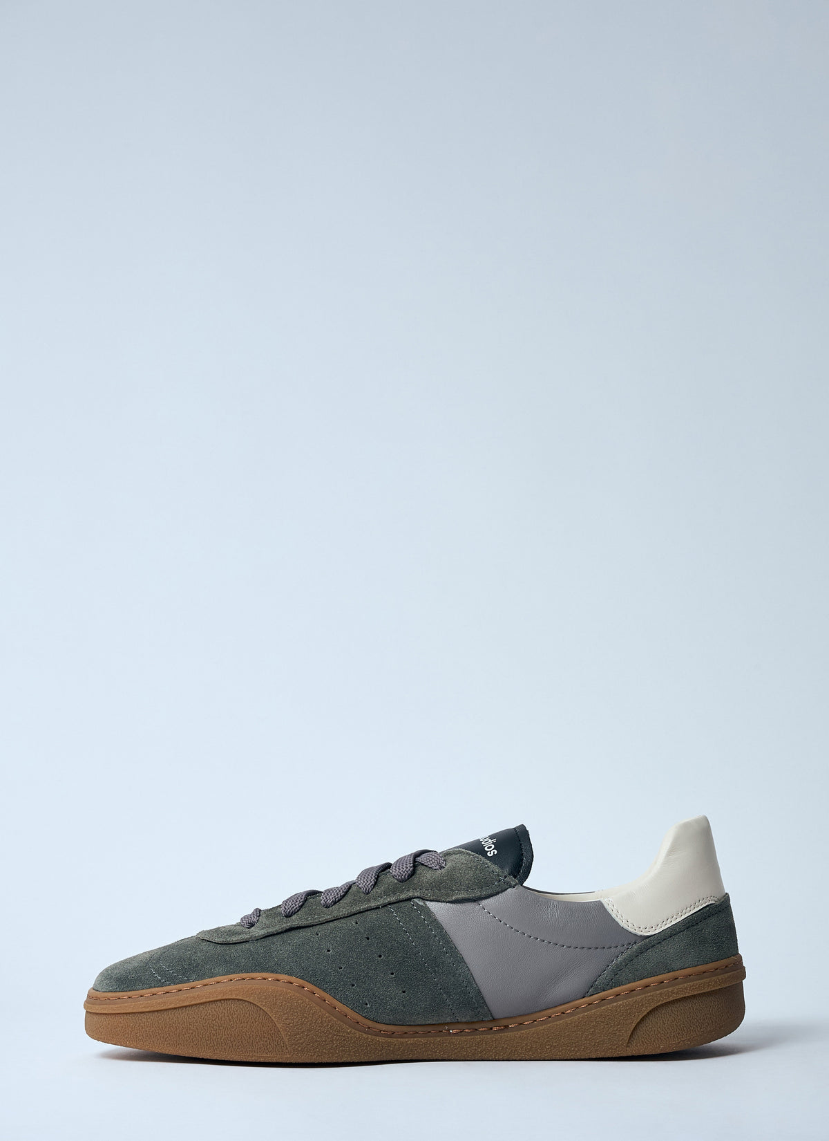 Acne Studios Men Leather Low-Top Sneakers