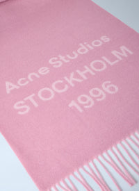 Acne Studios Acne Studios Men Wool Fringe Scarf