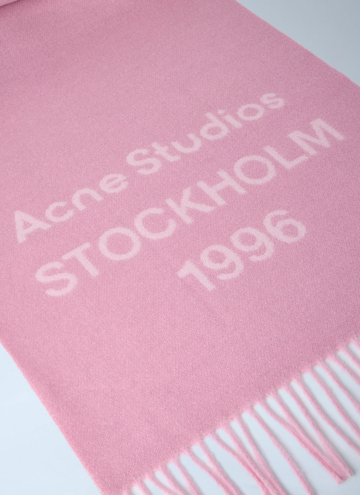 Acne Studios Acne Studios Men Wool Fringe Scarf